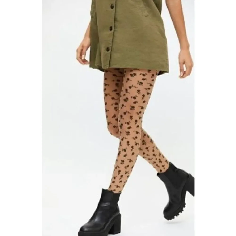 Urban Outfitters Floral Ditsy Stockings